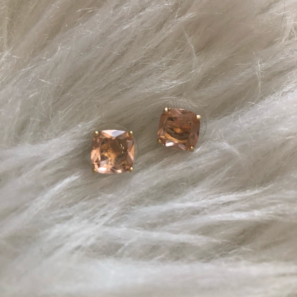Stella & Dot Peach Earrings